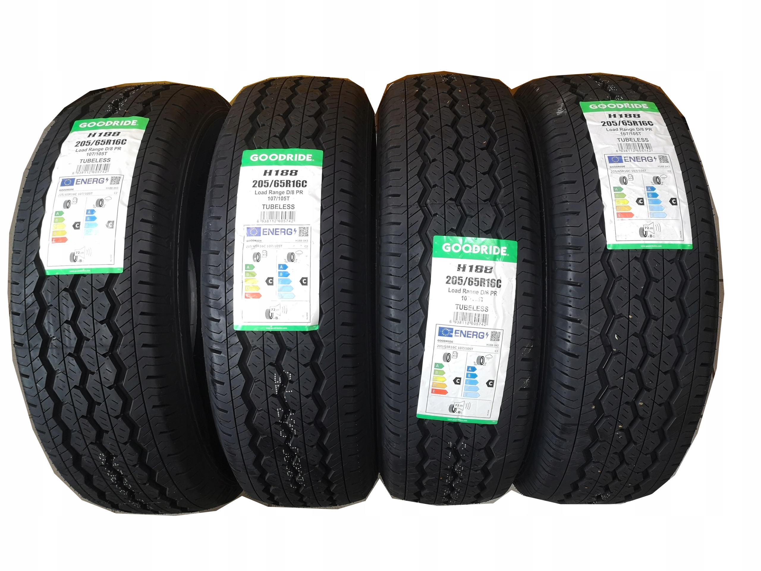 Літо 205/65 / 16C 205 / 65R16C GOODRIDE H188