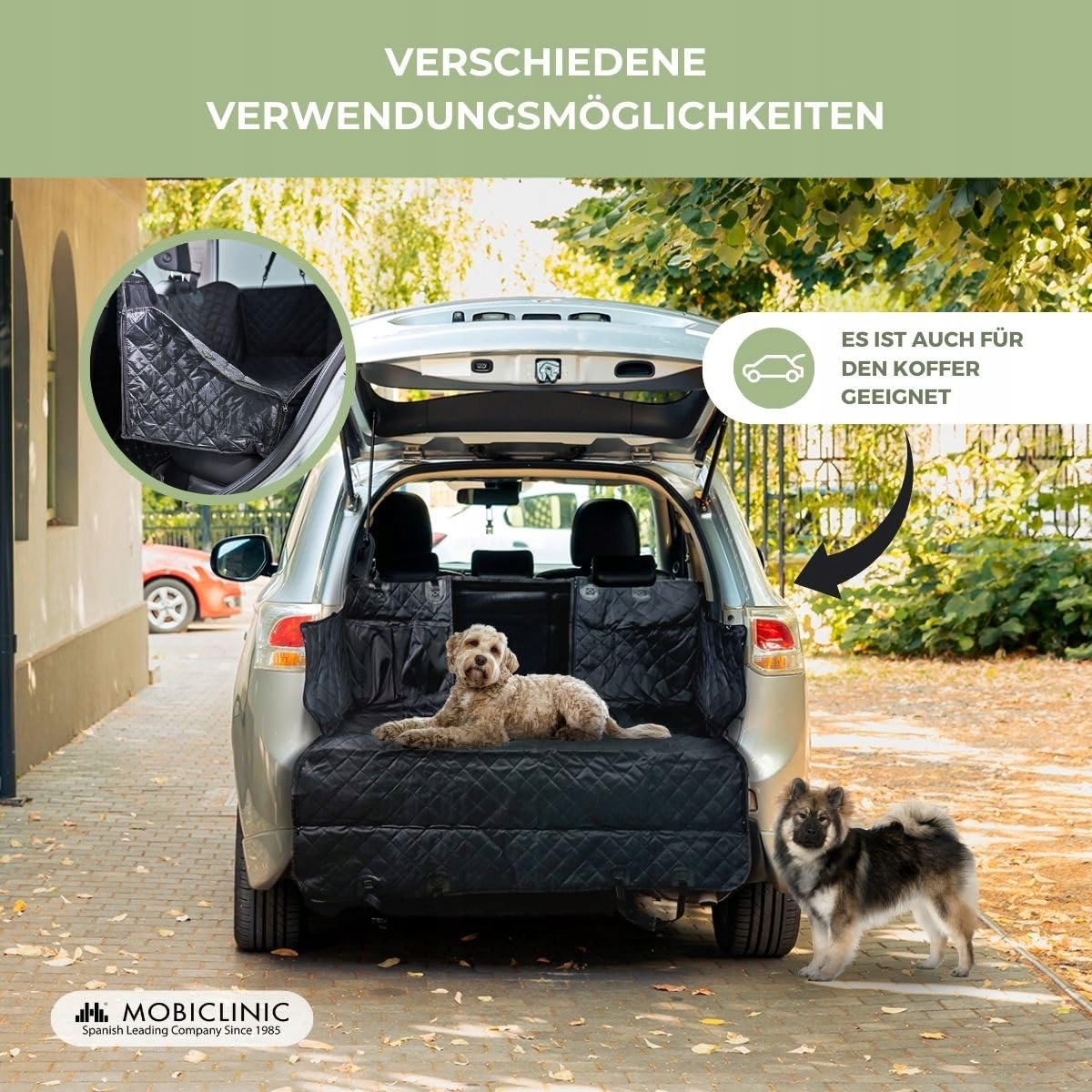 MOBICLINIC Pets Samochodowy Fotelik Dla Psów Wodoodporny Uniwersalny — miniatura 7