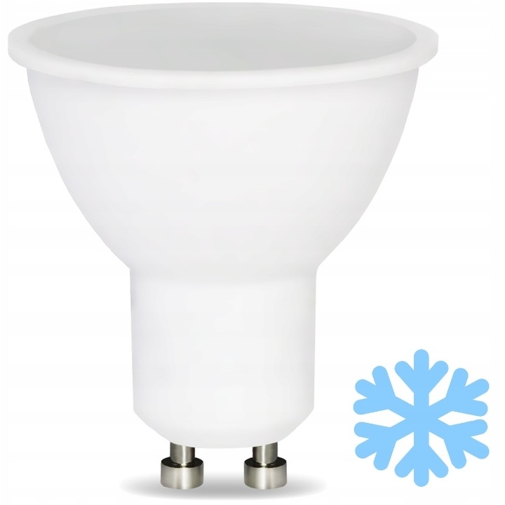 

Żarówka Led GU10 5W Barwa Biała Zimna 6200K Smd