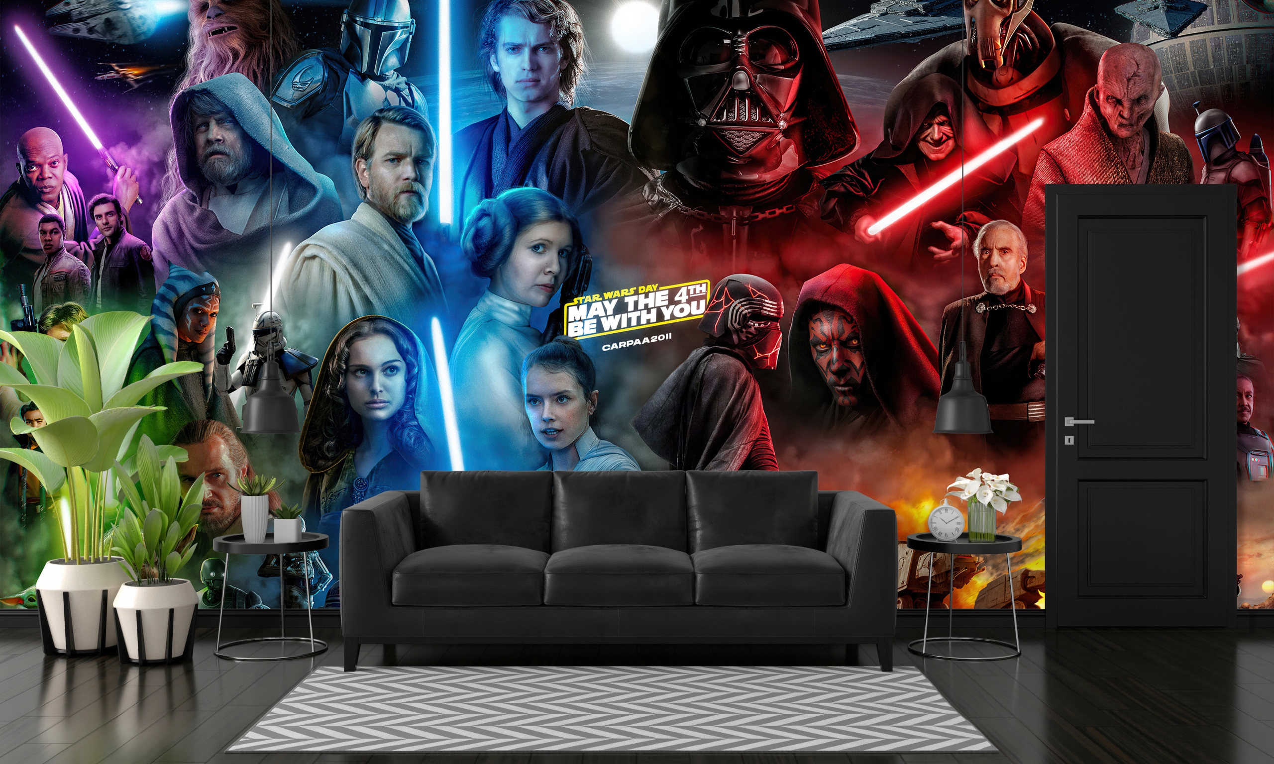 Fototapeta Winylowa 200x140 HD Premium Star Wars Płeć chłopcy