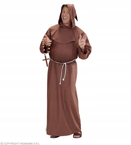 Kostým Mnich Řeholník Toga Mnicha Převlek XXXL