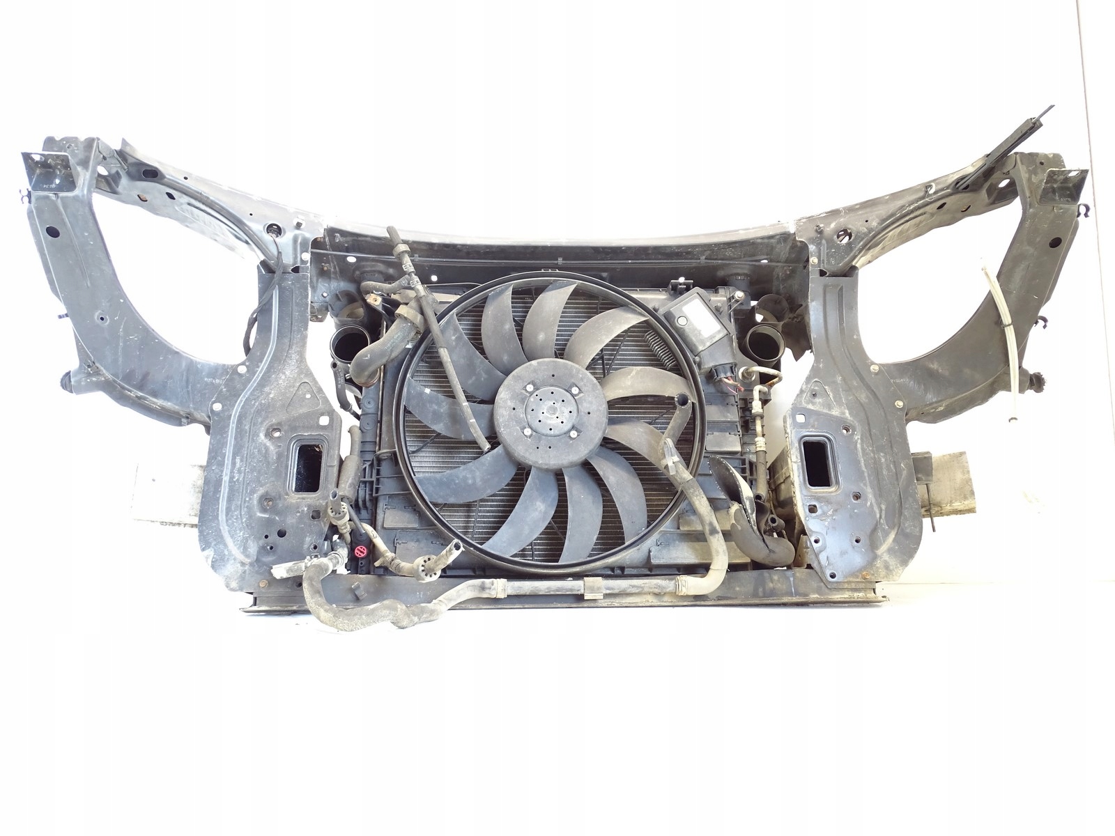 support panel for radiators pillar radiator MERCEDES GL X164 4.0 CDI fans