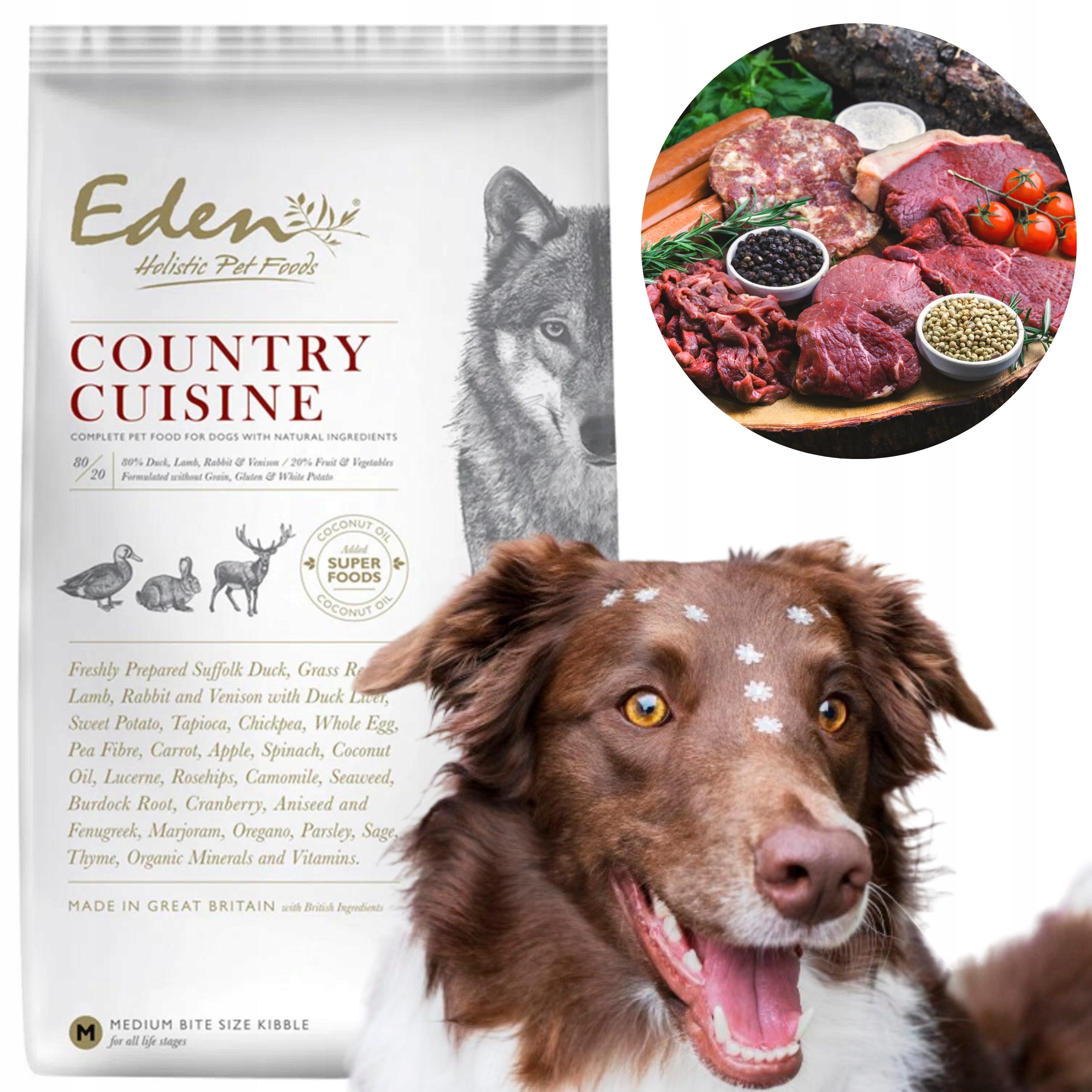 Levně Eden Country Cousine M 2kg