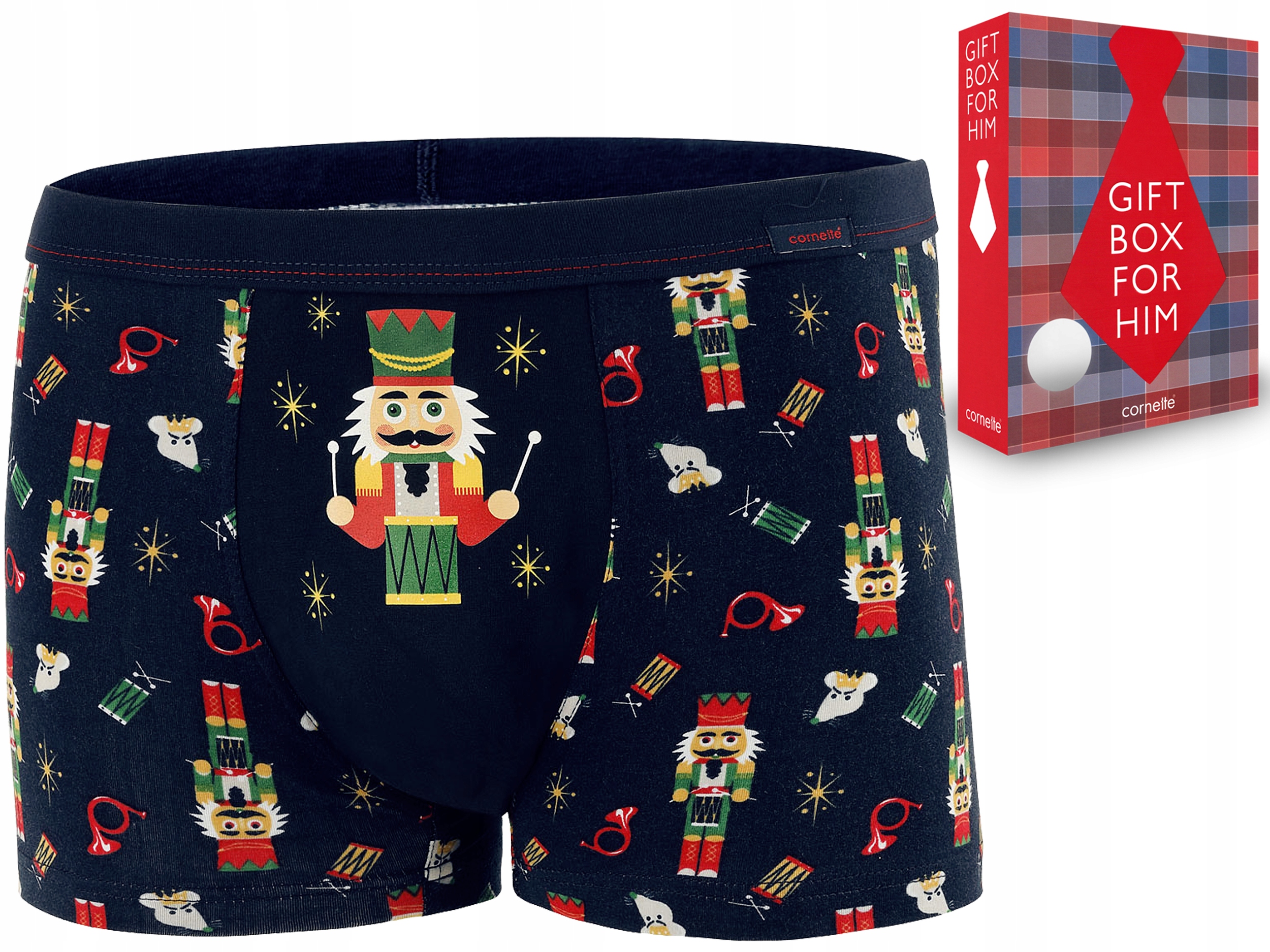 

Bokserki świąteczne Cornette 007/64 Drum , XXL