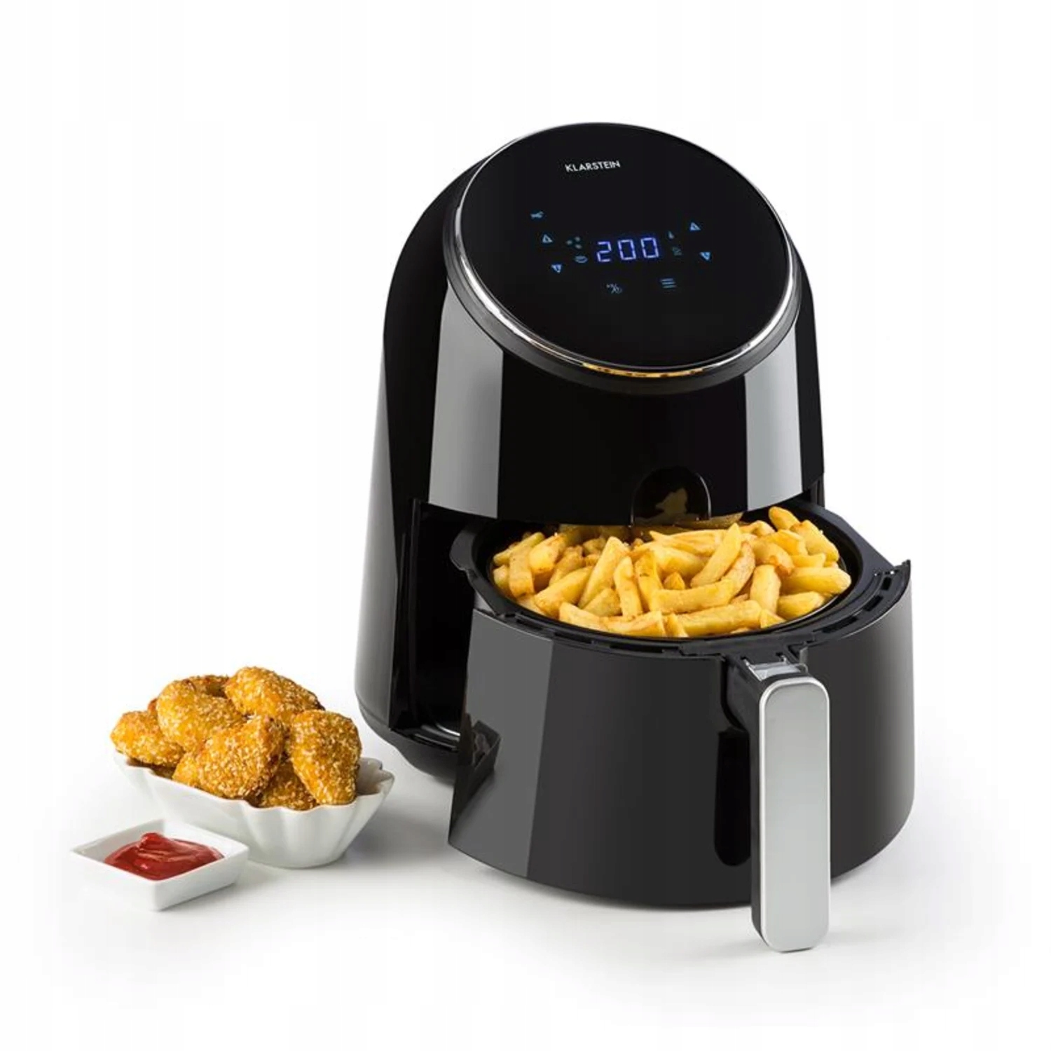 Frytkownica Beztłuszczowa Frytownica Air Fryer 1300W 2,5L 8 Programów Timer