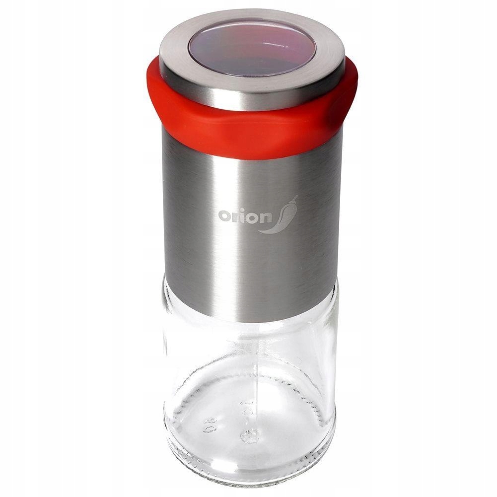 Młynek do chilli szkło/stal 14cm Model 1