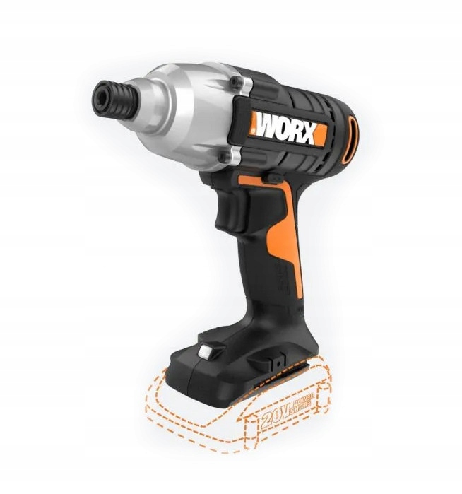 Zakrętarka udarowa Worx WX291.9 20 V EAN (GTIN) 6924328341109