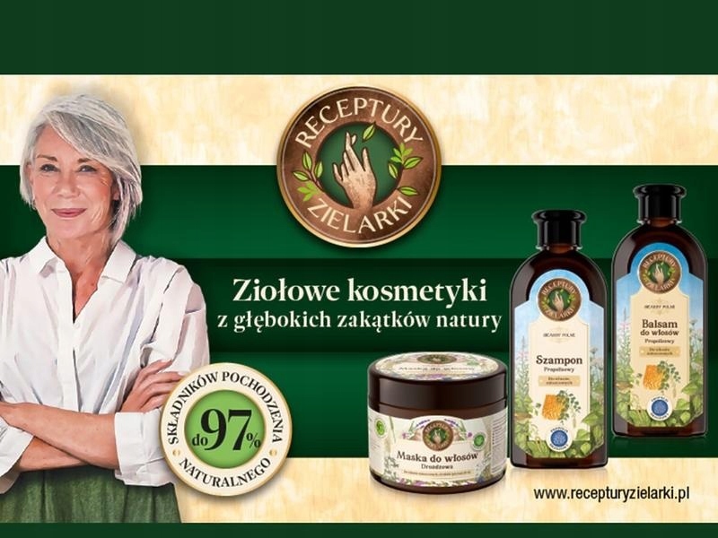 RECEPTURY ZIELARKI - AKTYWATOR WZROSTU - WCIERKA STYMULUJĄCA POROST WŁOSÓW Marka inna marka