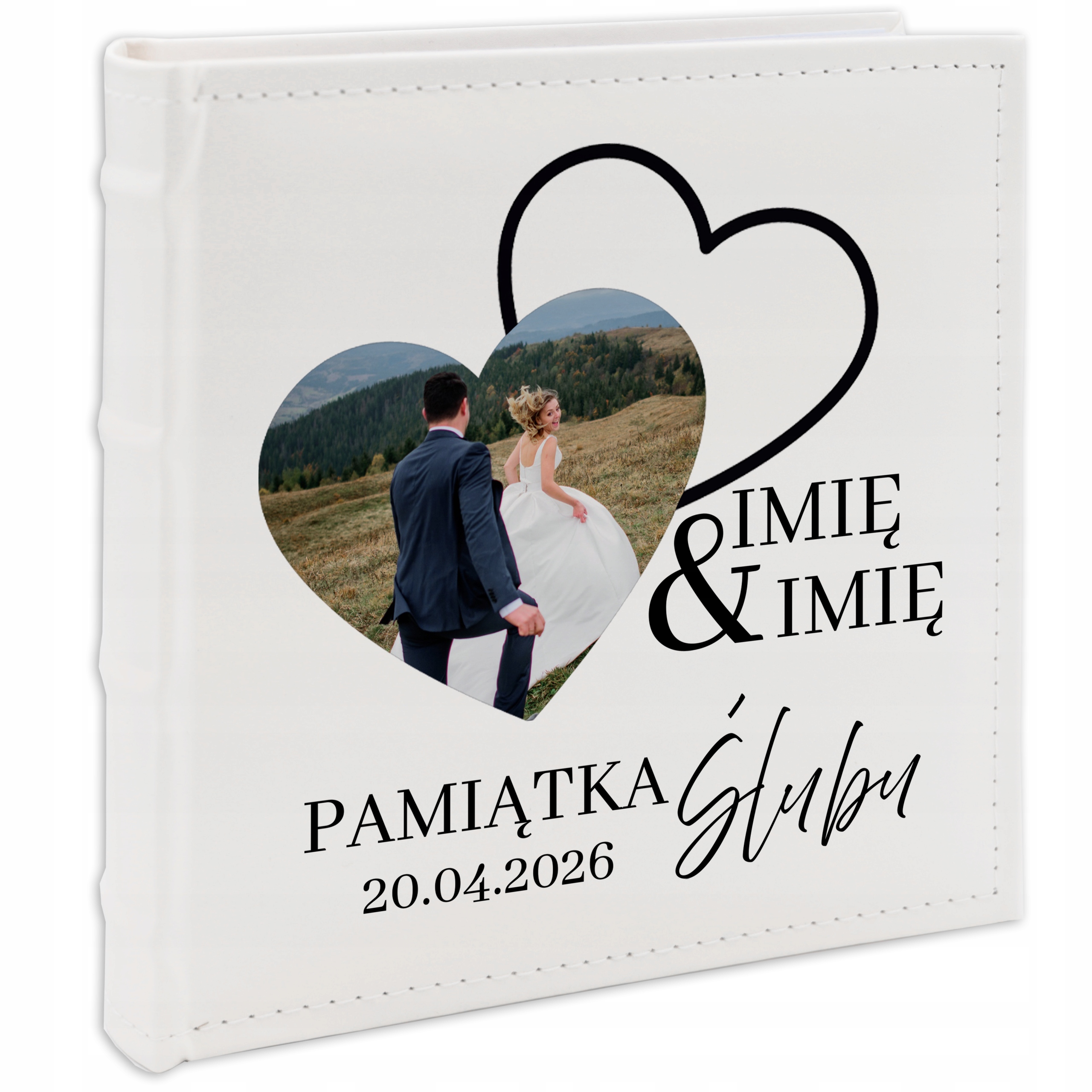 Album Na Fotografie 200 Fotografií Suvenýr Ze Svatby *jména Fotografií* Na Dárek