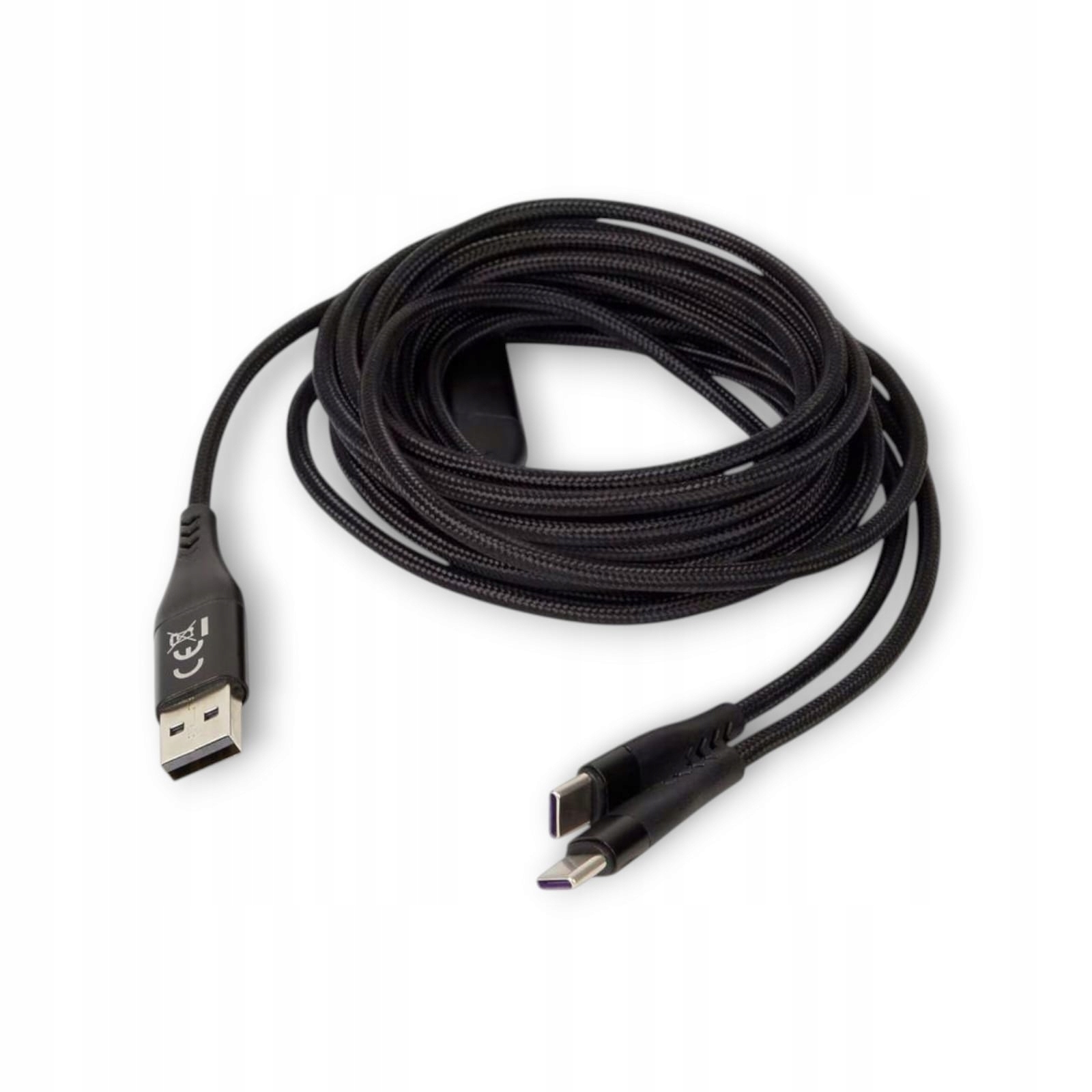 Kabel USB 2 x USB-C do ładowania do konsoli