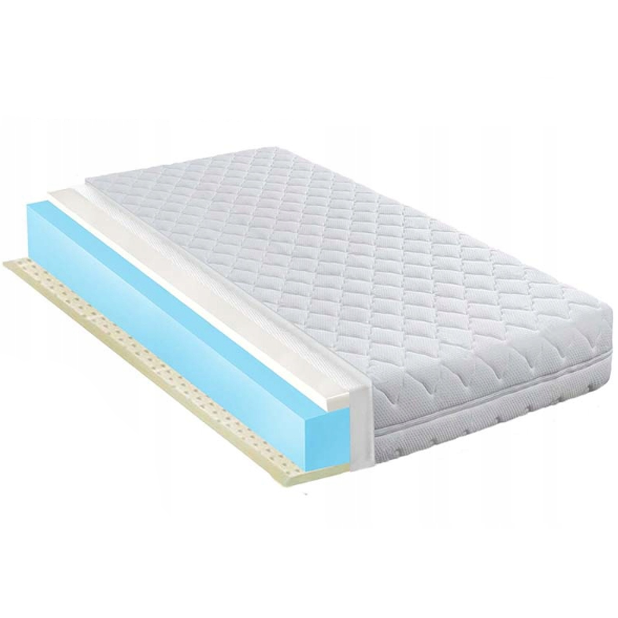 100X180 Penový Matrac S Latexom Zdravý Spánok Pl 16 CM