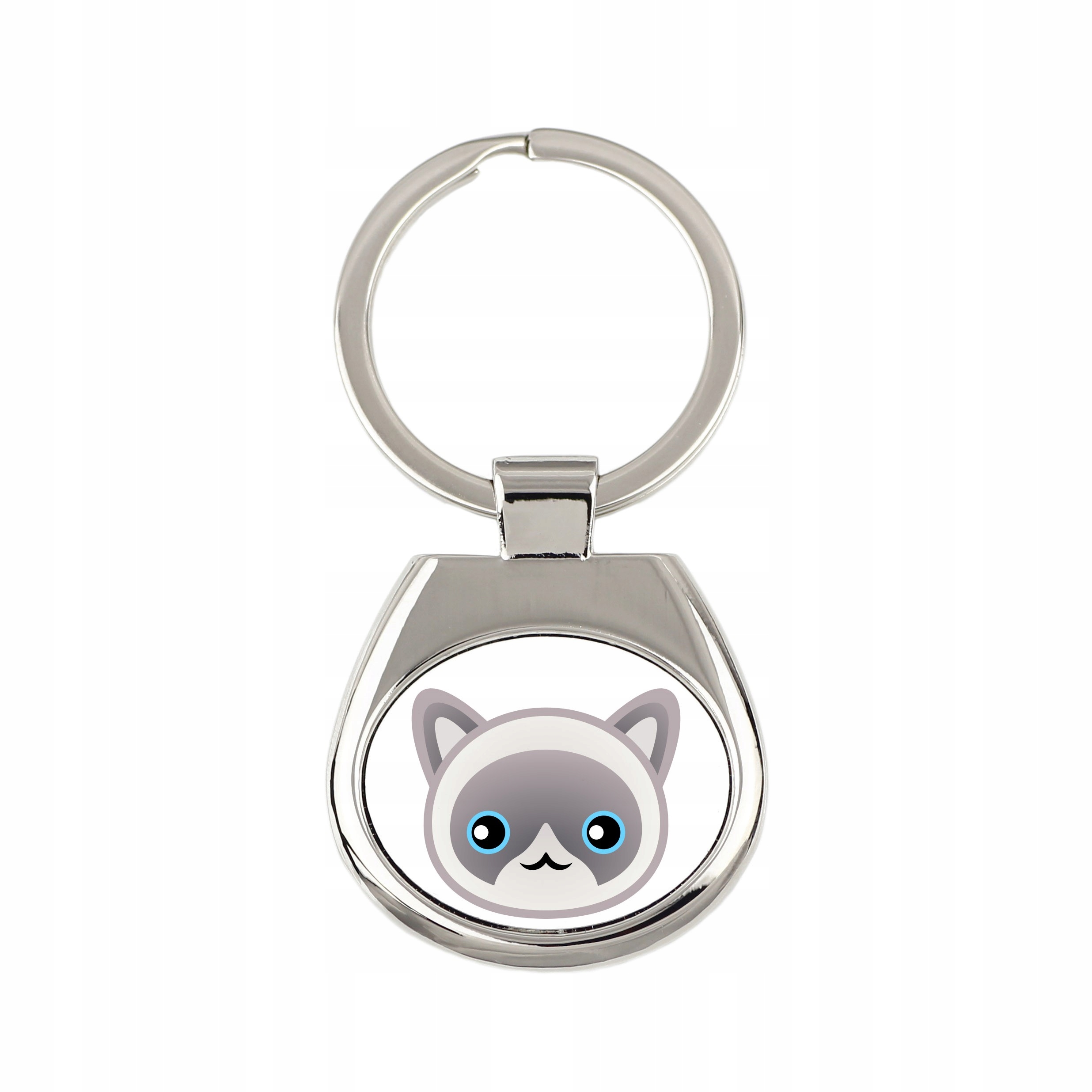 

Kot Ragdoll Brelok Breloczek do kluczy metalowy