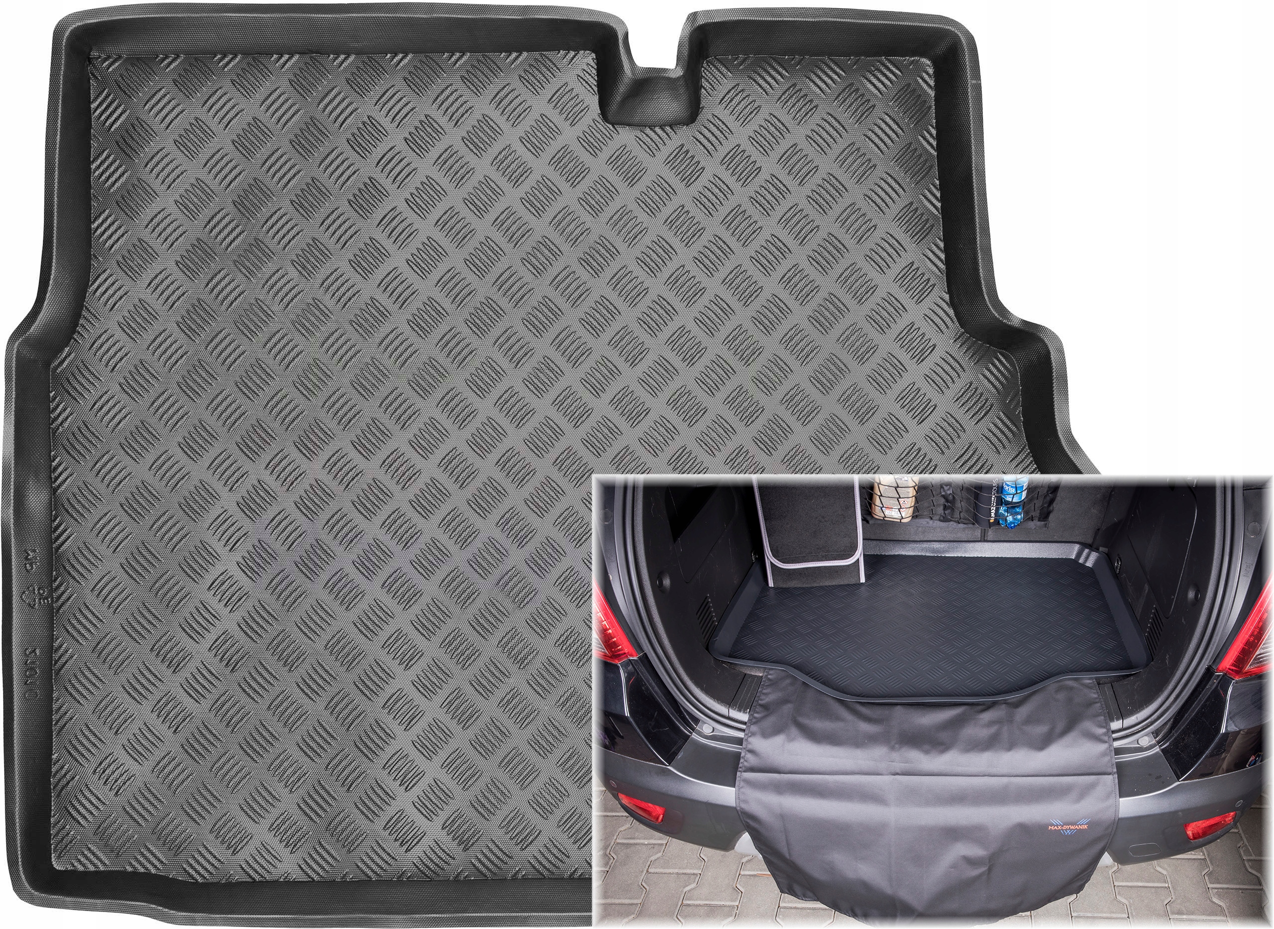 Mitsubishi Lancer Sd 08-16 Rohož do kufru krytka MultiProtector