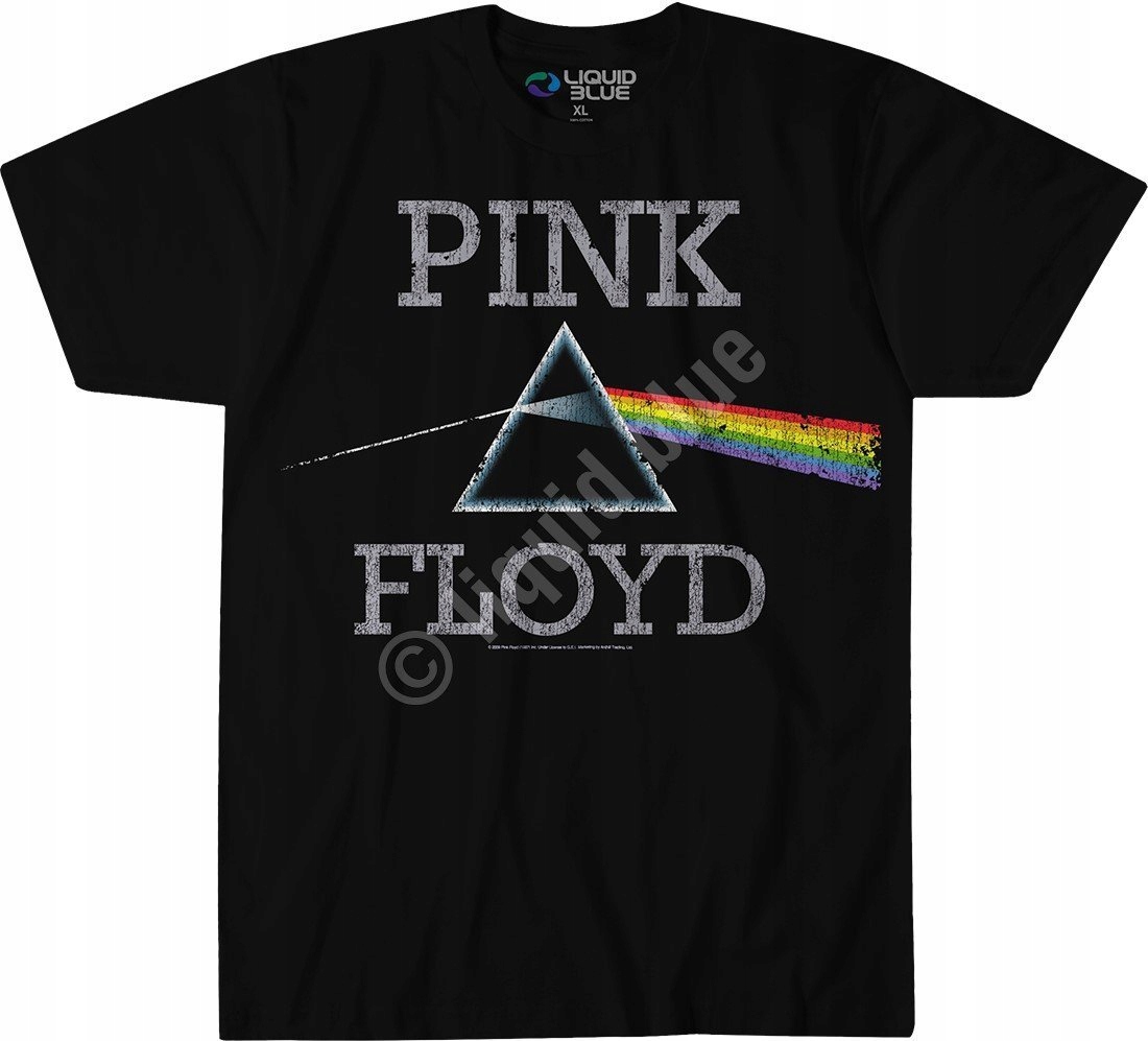 Pink Floyd Dark Side Classic Liquid Blue XL