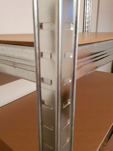Regał Magazynowy Metalowy 5 półek Spiżarnia Garaż Piwnica 180x40x40 875kg
