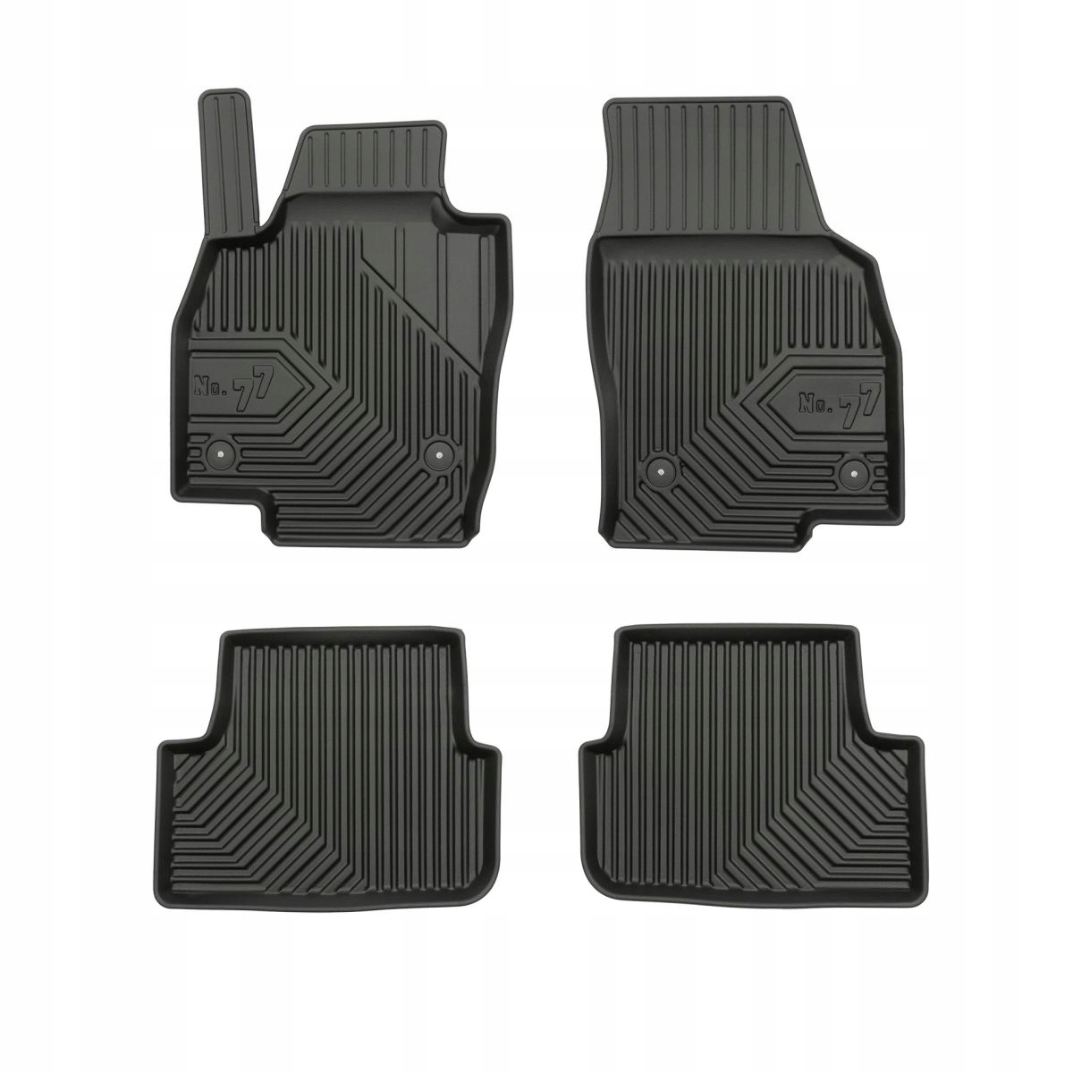 Dywaniki gumowe Seat Arona, Ibiza IV, Ibiza V; Skoda Fabia IV; Vw Polo VI