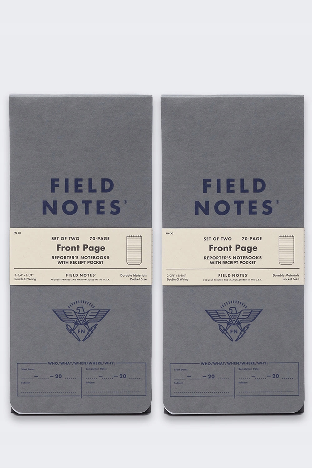Notes Dziennikarski Field Notes Front Page Linie