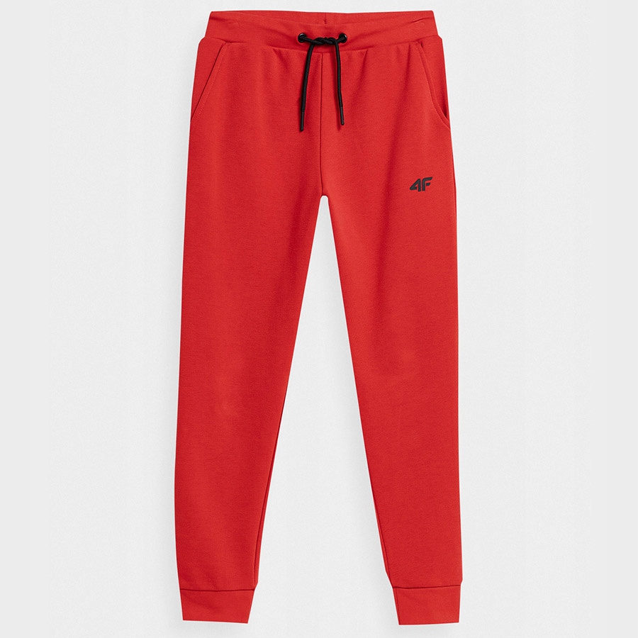 164 cm Spodnie 4F 4FJSS23TTROM131 62S czerwony 164 cm