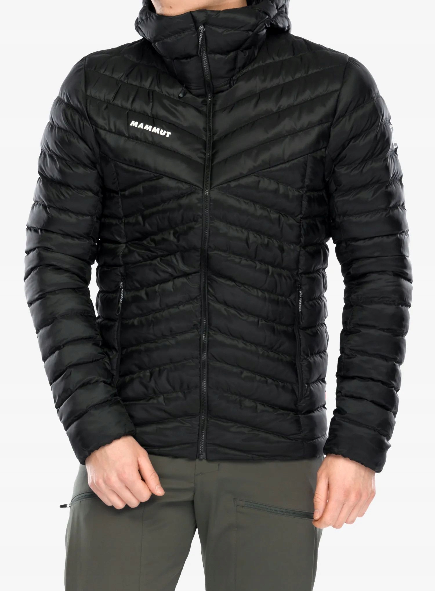 Zateplená bunda Mammut Albula In Hooded Jacket černá S