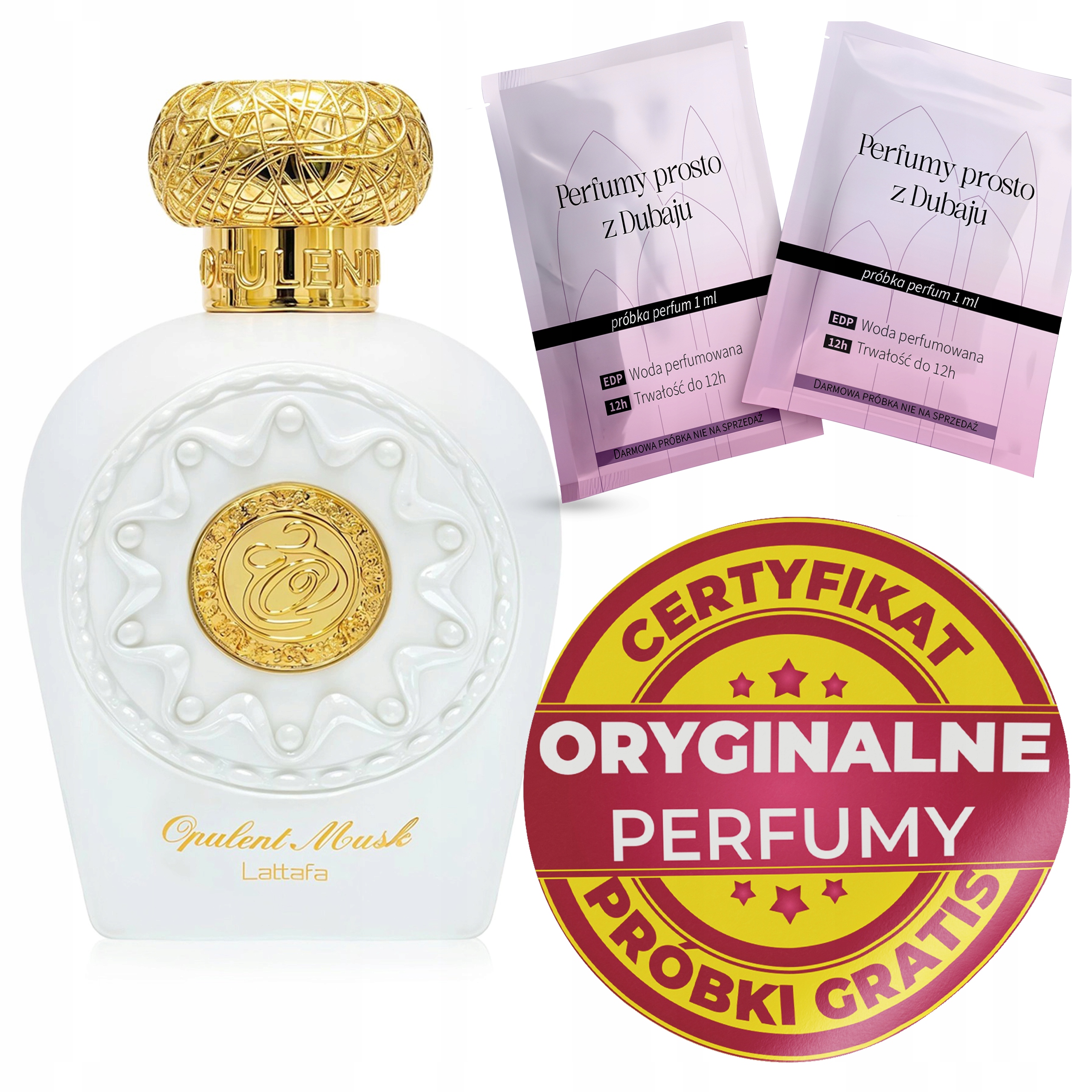 Dámské Parfémy Lattafa Opulent Musk Výrazné intenzivní originál vzorky