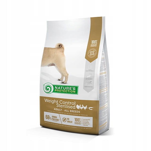 Nature's Protection Weight Control Sterilizované drůbeží a krill 4 kg
