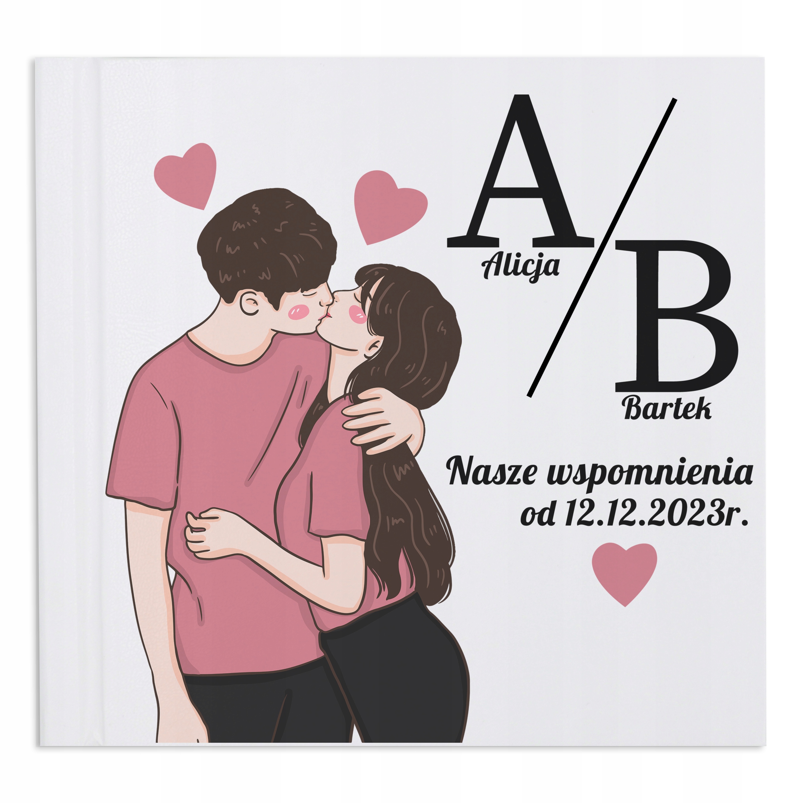 Album Výjimečný Dárek Pro Páry Personalizované Jméno Datum