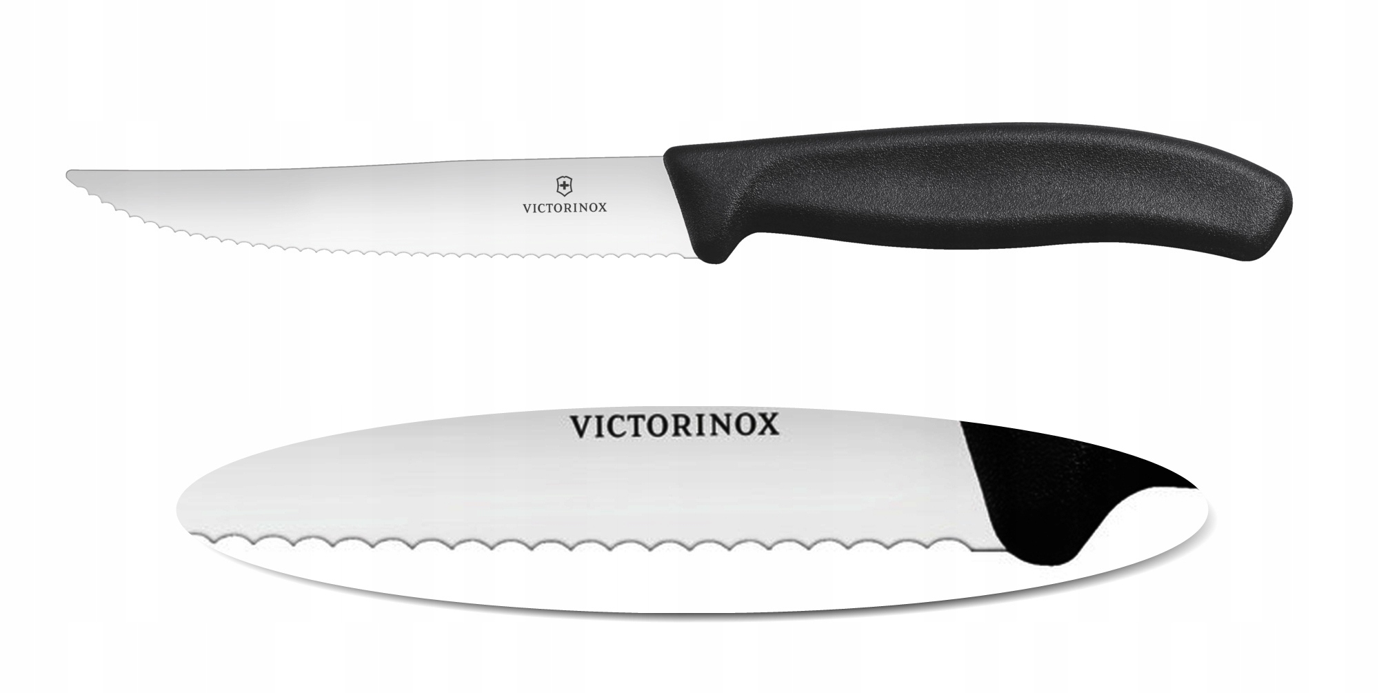 

nóż kuchenny Victorinox 6.7933.12 czarny, stekowy