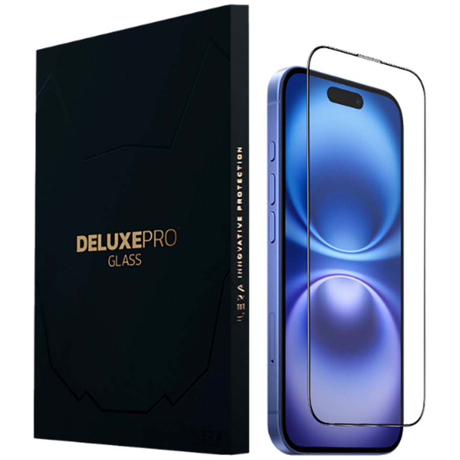 iLera DeLuxe Original Glass Szkło ochronne do iPhone 16 Plus — 2