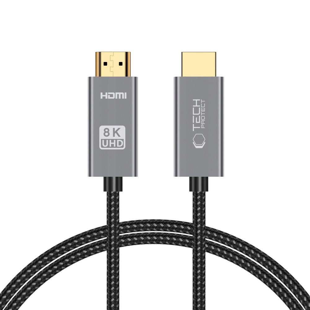 TECH-PROTECT ULTRABOOST HDMI 2.1 CABLE 4K 120HZ / 8K 60HZ 100CM BLACK Marka inna