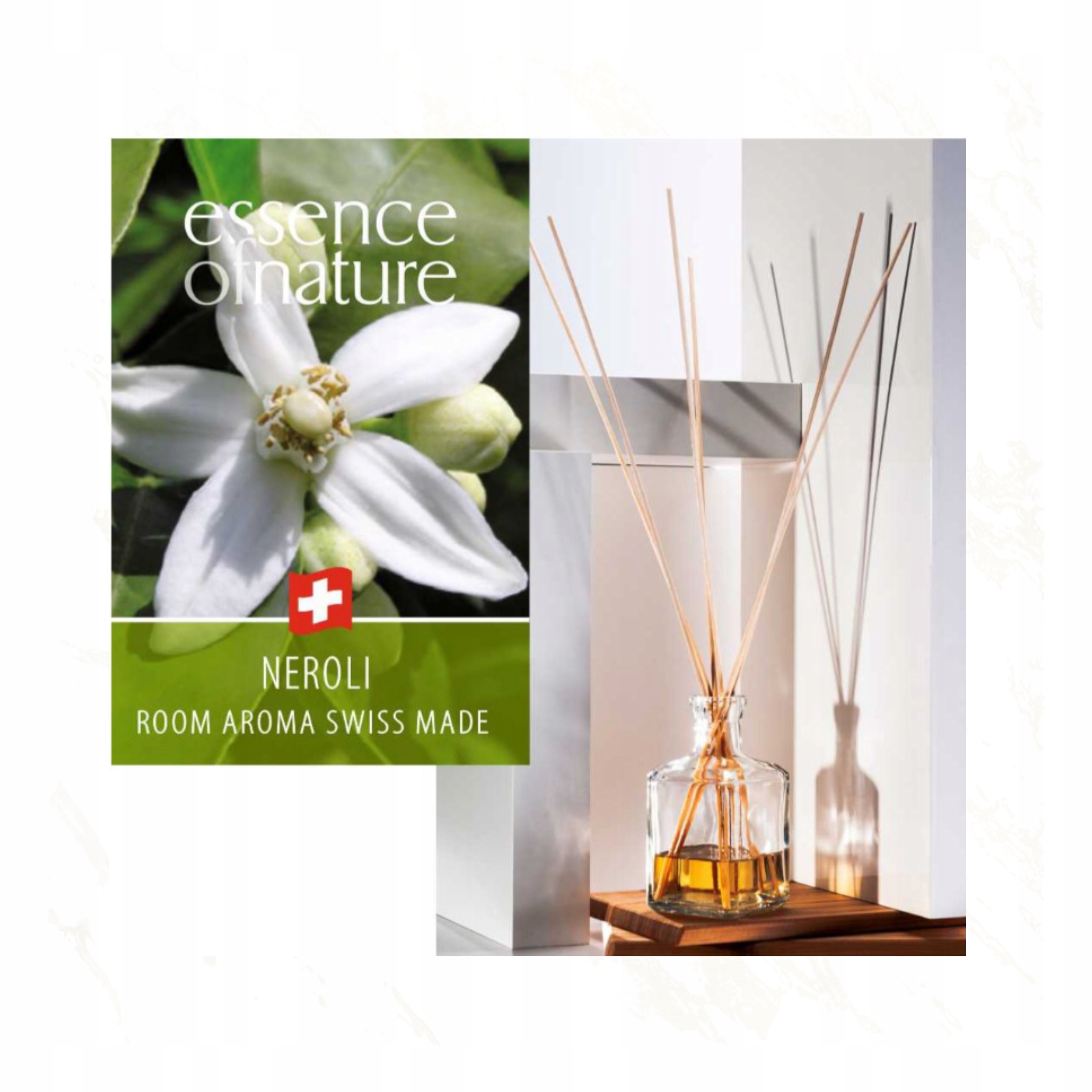 Neroli Pokojové Aroma Švýcarská Vůně Jasmín Exotické Dřevo 500 ML