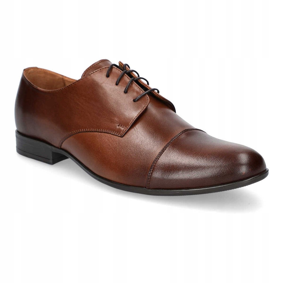 

Buty Męskie Skórzane Brązowe Lancerto Rowan 43