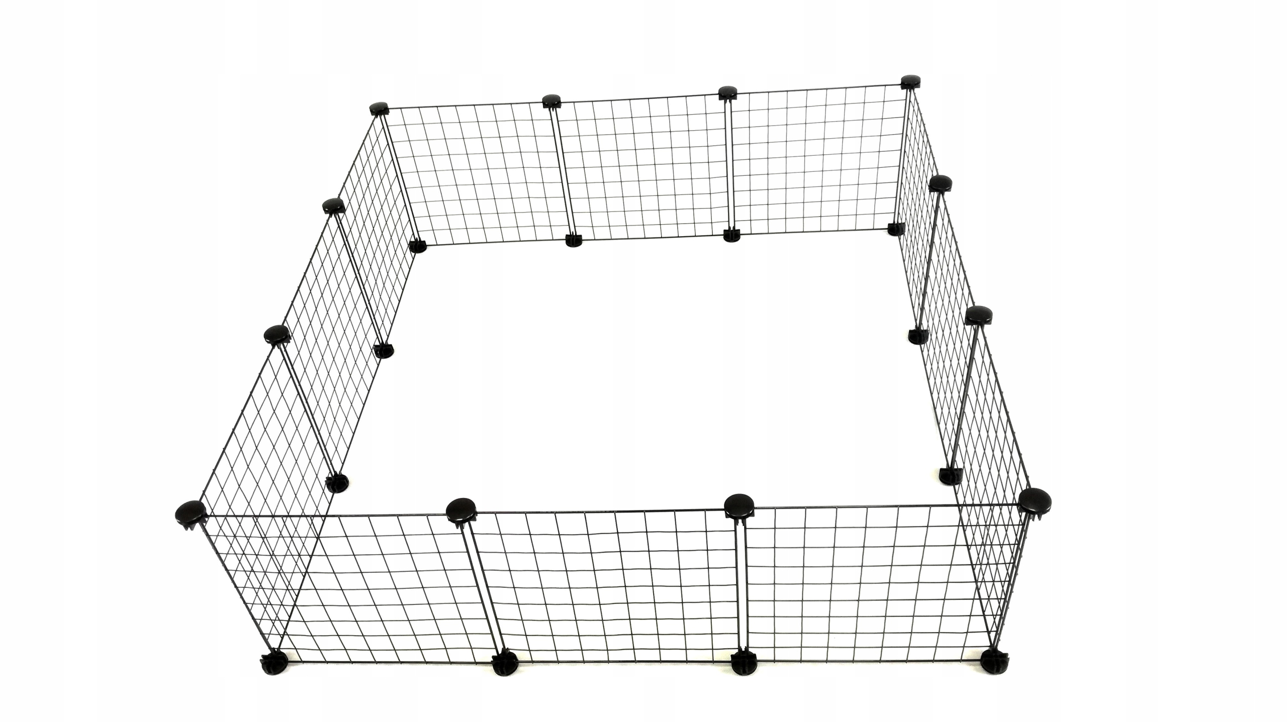 Levně Výběh, kotec pro štěňata a malé psy 145 x 75 cm (4x2; 3x3)C&C