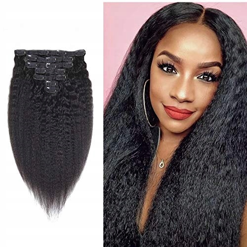 Brazilské kudrnaté vlasy – nástavce na prodlužování vlasů 7 kusů 120 g/ks