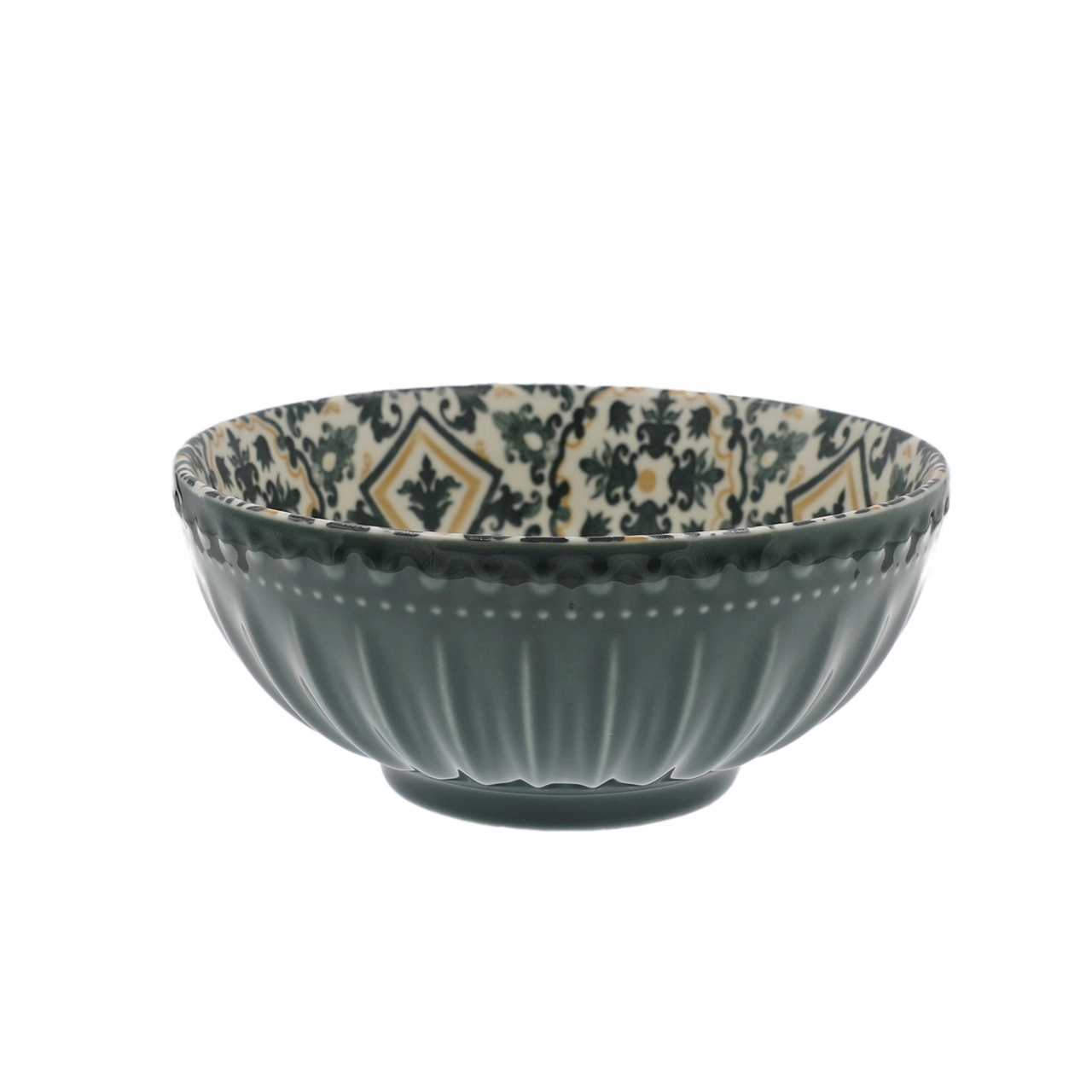MISKA MOSAIQUE OLIVE -16 cm, Ceramika, Zielen