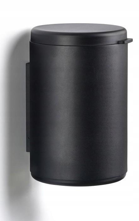 Nástenný kúpeľňový kôš Rim, 3.3 L, čierny, Zone Denmark