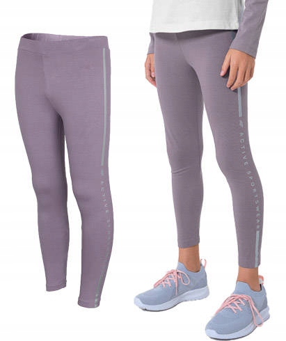 

4F Legginsy Bawełniane Getry JLEG002 > 164