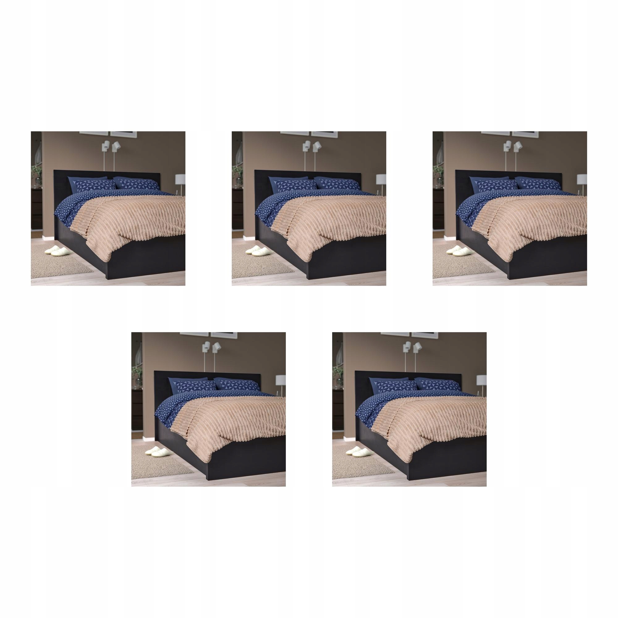 5 ks Gullstrale Přehoz světle béžový 230 x 250 cm