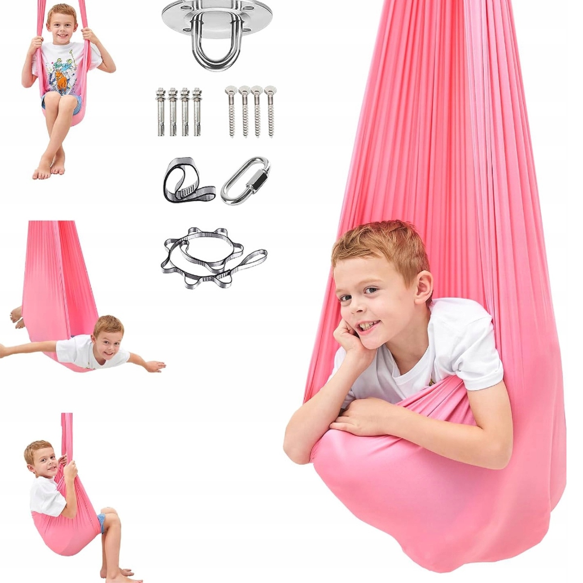 Senzorická Terapeutická Houpačka Pro Děti Houpací Síť 280 x 150 cm