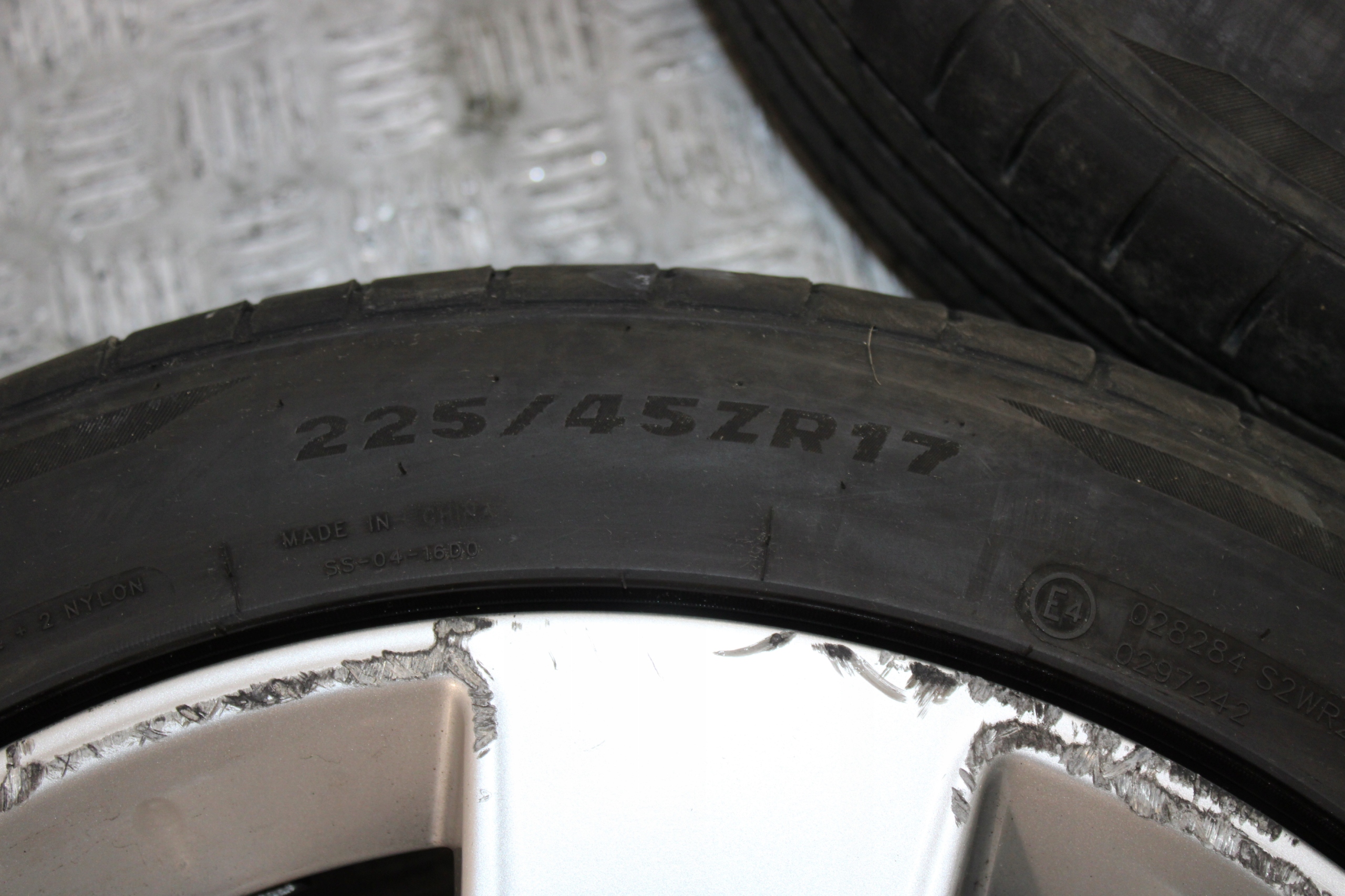 wheels discs disc MERCEDES B-class W246 LIFT 225/45 R17