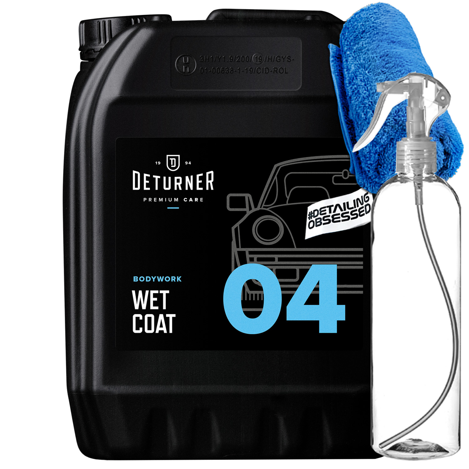 Deturner Wet Coat 5 l na ochranu laku s hydrofóbnym účinkom