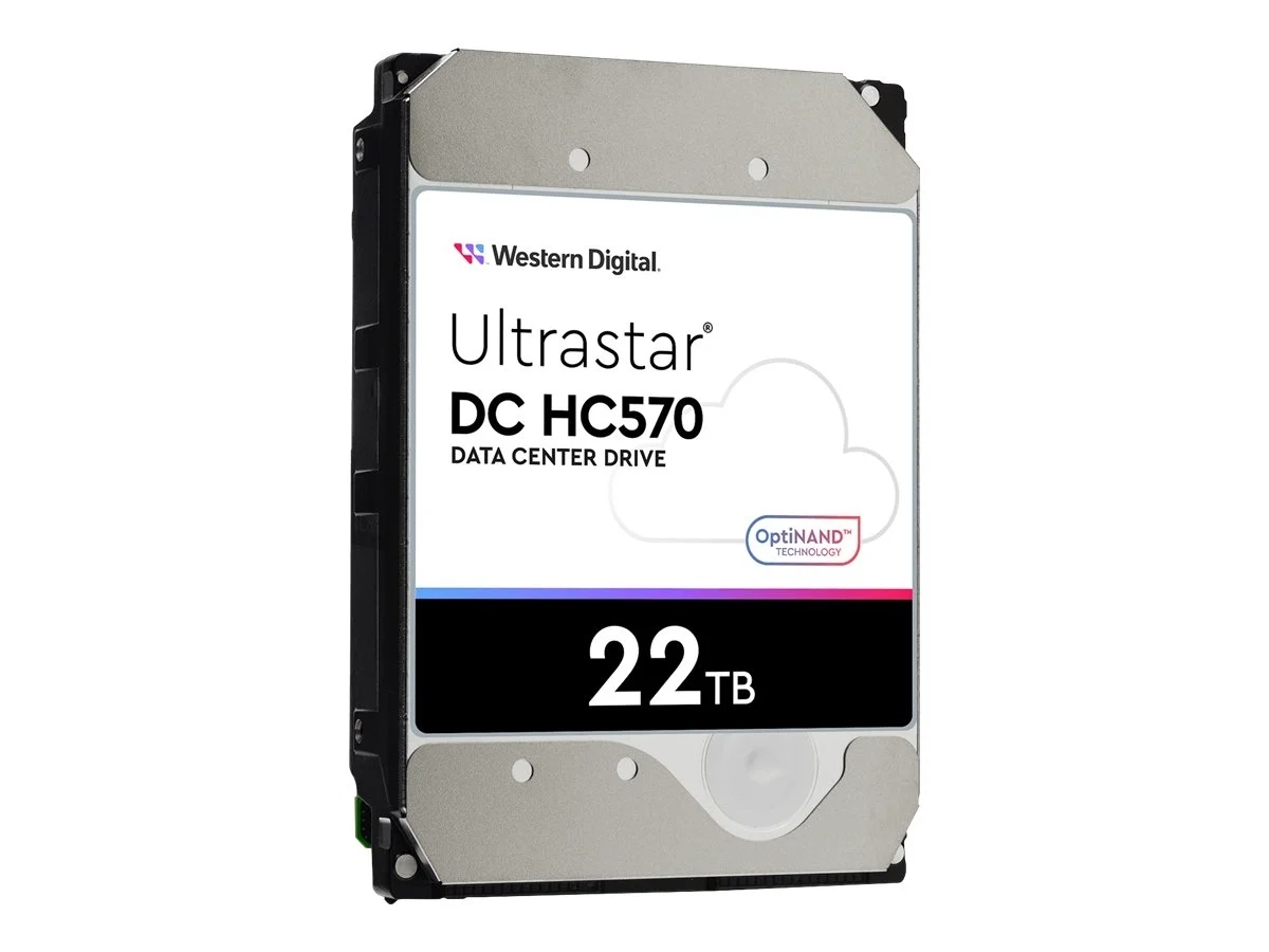 Wd Ultrastar DC HC570 22TB 3.5 Hdd Sata 512E Se 7200RPM 0F48155/WUH722222A