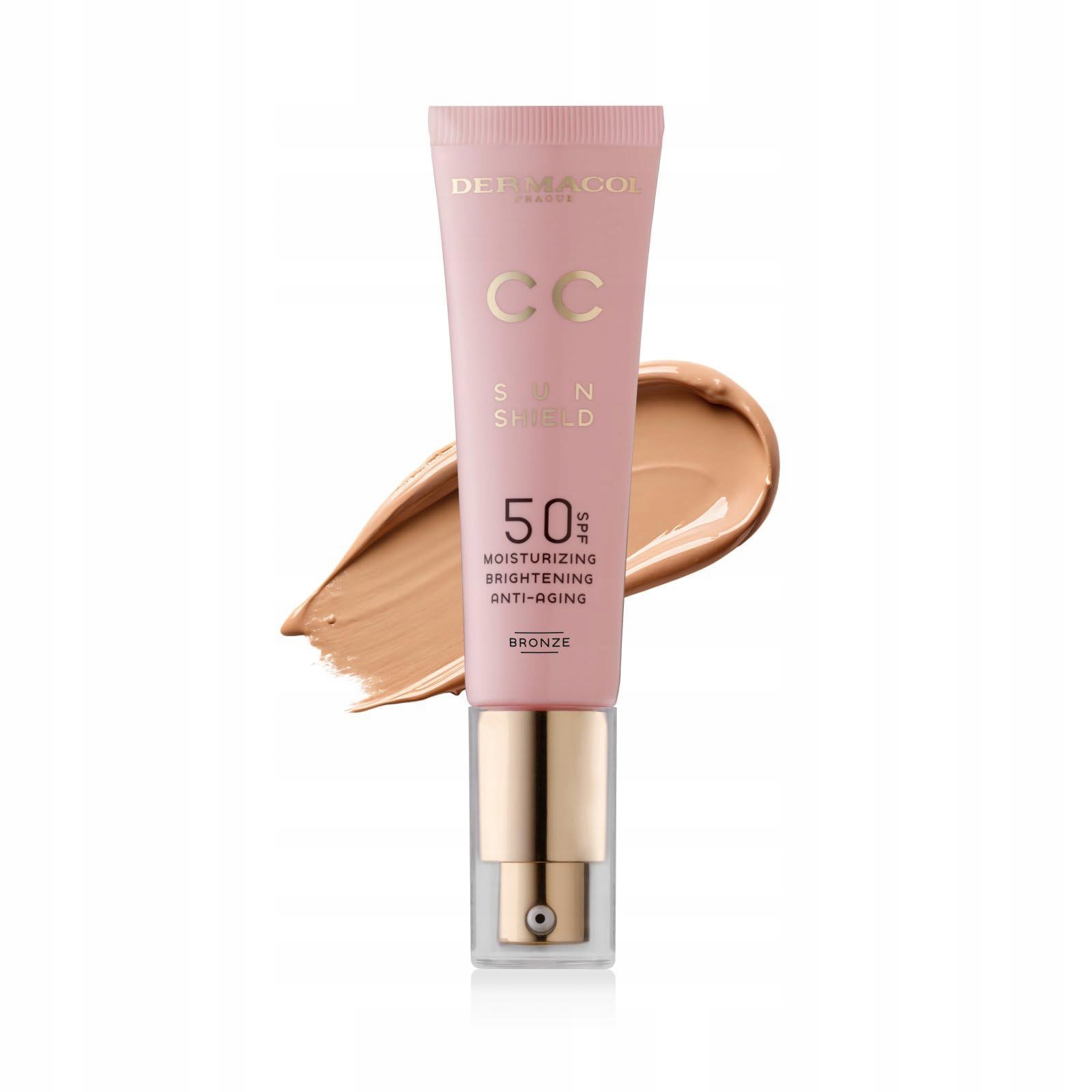 Dermacol CC Krém Spf 50 CC Sun Shield (krém) 30 ML Odstín: Bronze