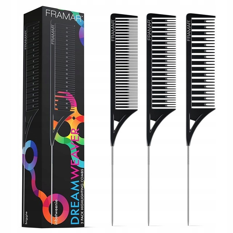 

Framar Dreamwaver Combs Grzebienie Do Pasemek Blk