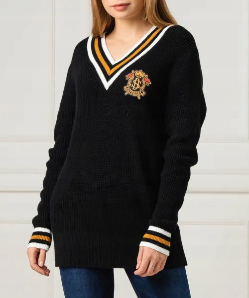 Superdry Černý Pletený Svetr (40)