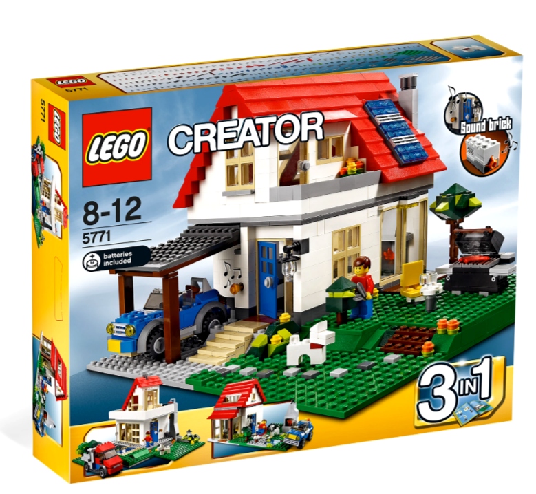 Lego 5771 Creator 3 w 1 Dom na wzgórzu