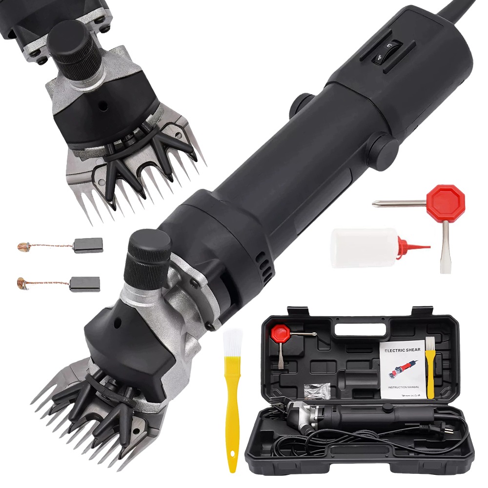 Elektrický Zastřihovač Ovcí 350 W, Regulace Čepele, Kryt Filtru