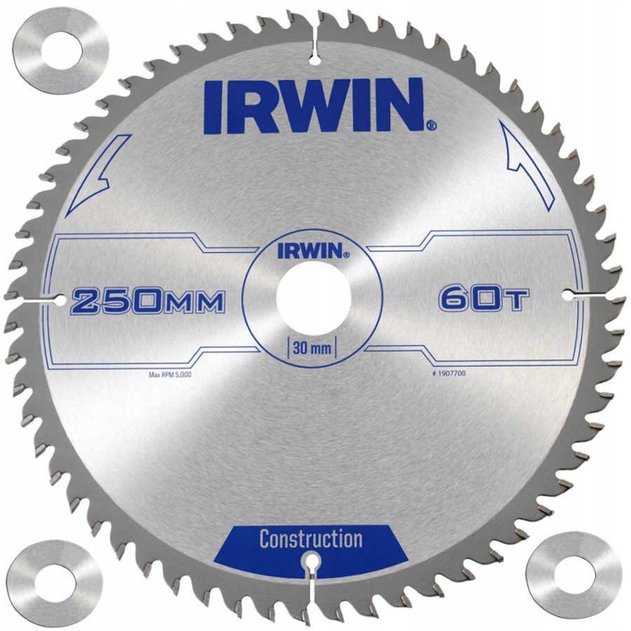 Tarcza do drewna 250x30mm 60z Irwin 1907700 piła