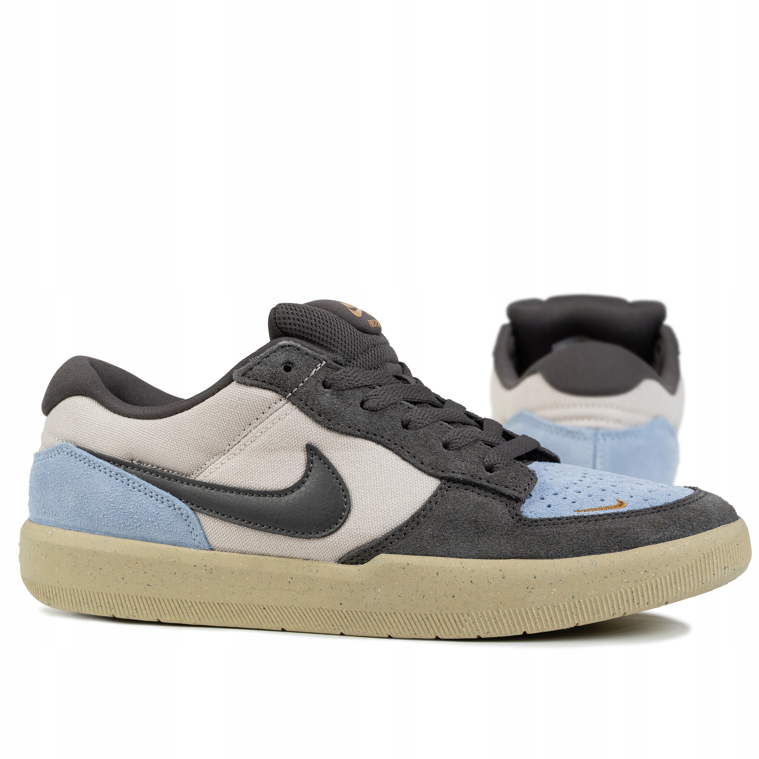 Nike Sb Force 58 Orewood Brown Psychic Blue Męskie Sportowe DV5477-102 42,5