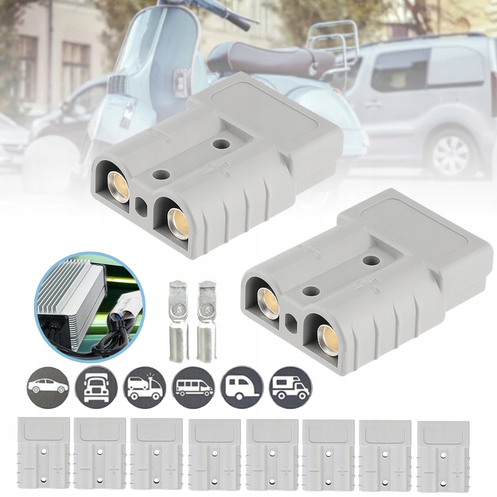 QUICK CONNECT AKUMULATOR ZŁĄCZE WTYKOWE, SZYBKOZŁĄCZKA, 50 A, 600 V, TRWAŁY