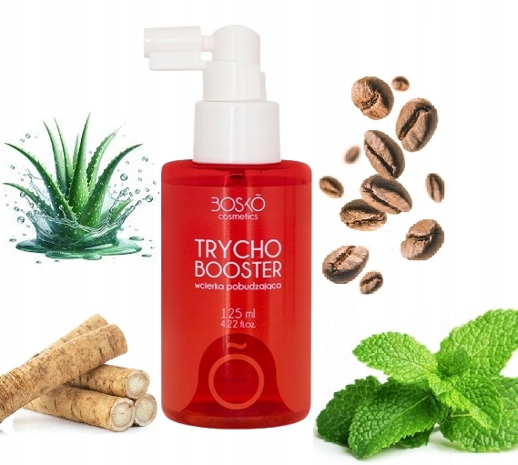 Bosko Cosmetics Pobudzająca Wcierka Na Porost Włosów Trychobooster 125 ml